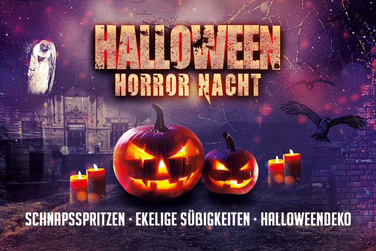 Flyer Halloween Horror Nacht