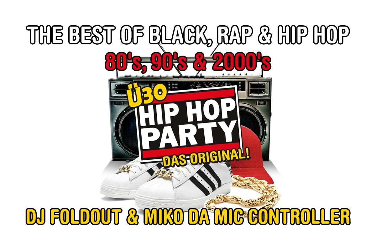 Flyer Ü30 Hip Hop Party