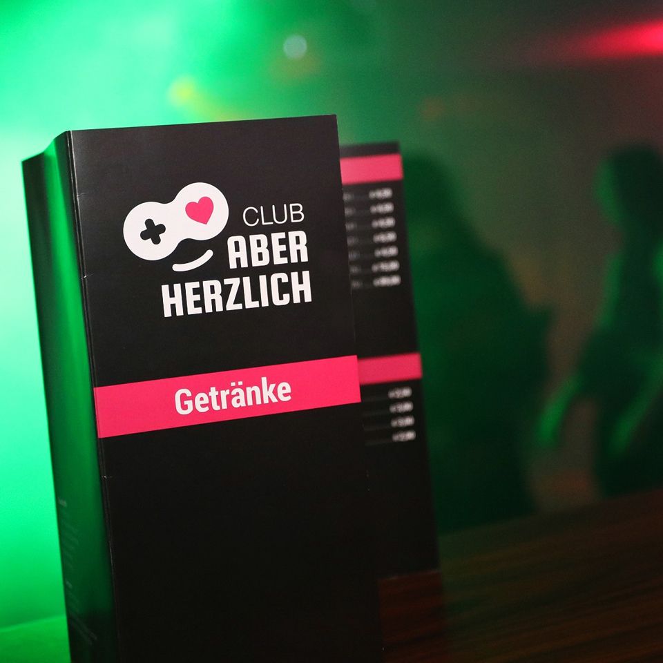 Getränkekarte am Tisch