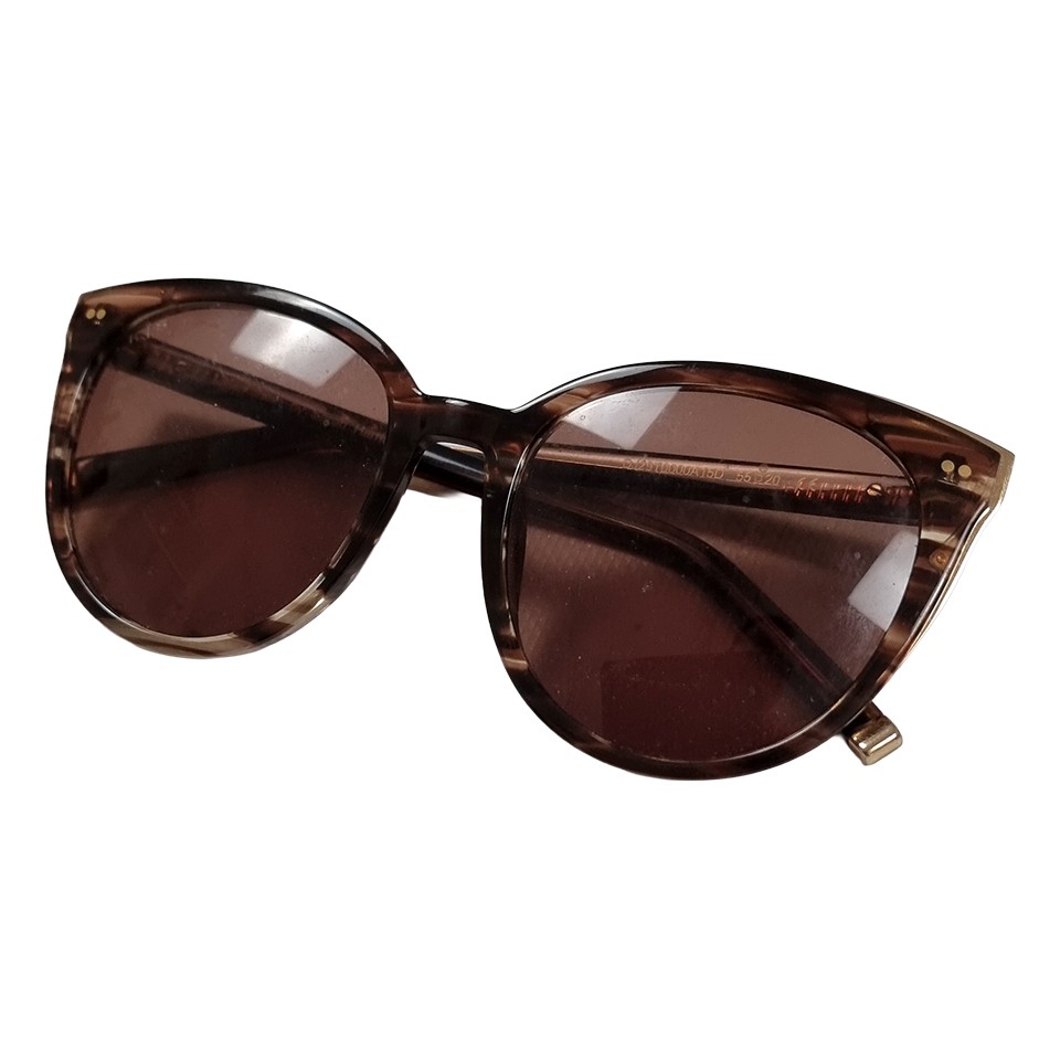 Sonnenbrille „Kaptan & Son“, dunkelbraun-gold